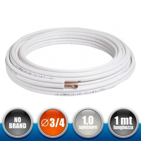 Tubo in Rame Rivestito per Impianti di Climatizzazione - Diametro 3/4''