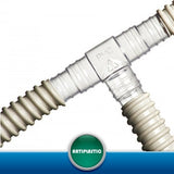 0025GT Giunto a T Idoneo per Convogliare 2 Scarichi Condensa