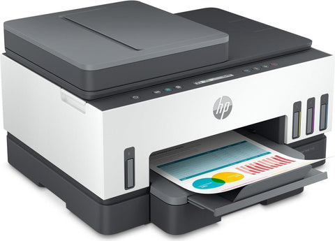 HP Inc HP Smart Tank 7305 All-in-One - Multifunktionsdrucker - Farbe - Tintenstrahl - nachfllbar - Letter A (216 x 279 mm)/A4 (210 x 297 mm) (Original) - A4/Legal (Medien) - bis zu 13 Seiten/Min. (K