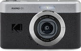 Kodak PIXPRO C1 Kompaktkamera schwarz  13 MP CMOS  Full HD  2,8" Flip-LCD