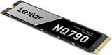 Lexar NQ790 512GB M.2 NVMe SSD PCIe 4.0 x4 - bis 6400 MB/s Read 2900 MB/s Write
