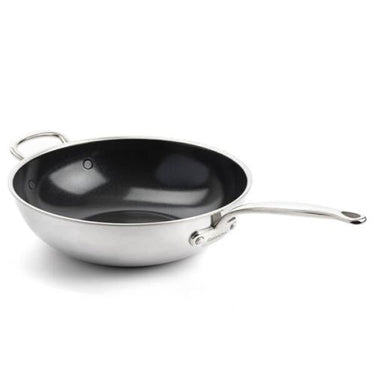 GreenPan Premiere Wok 30 cm Edelstahl (CC003821-001)