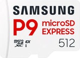 Samsung Micro SD P9 Express 512GB Up to 800MB/s - Micro SD (MB-MK512T/WW)