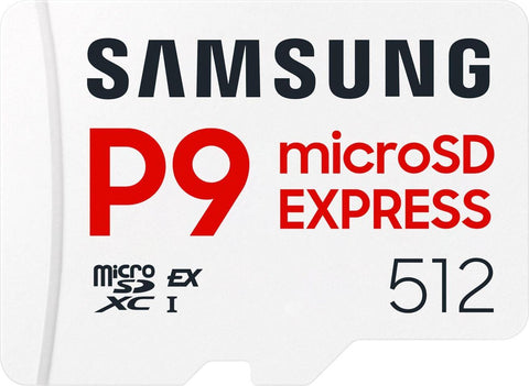 Samsung Micro SD P9 Express 512GB Up to 800MB/s - Micro SD (MB-MK512T/WW)