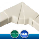 0620IR Angolo Interno Regolabile per Canaline Installazione Climatizzatori - 60x45 mm