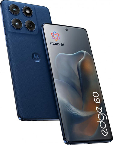 Motorola edge 60 16,9 cm (6.67") Dual-SIM Android 15 5G USB Typ-C 12 GB 256 GB 5200 mAh Blau (PB7H0018PL)