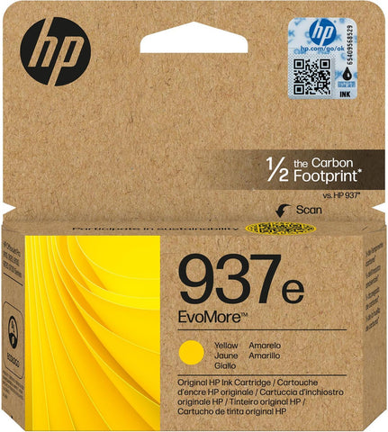 HP 937e EvoMore - Gelb - original - Tintenpatrone - fr Officejet Pro 9110b (4S6W8NE#SE1)