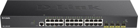 D-Link DGS 1250-28X - Switch - L3 Lite - Smart - 24 x 10/100/1000 + 4 x 10 Gigabit SFP+ - an Rack montierbar