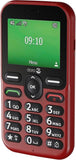 Doro Leva E10 - 6,1 cm (2.4") - 118,9 g - Rot - Seniorentelefon (380593)