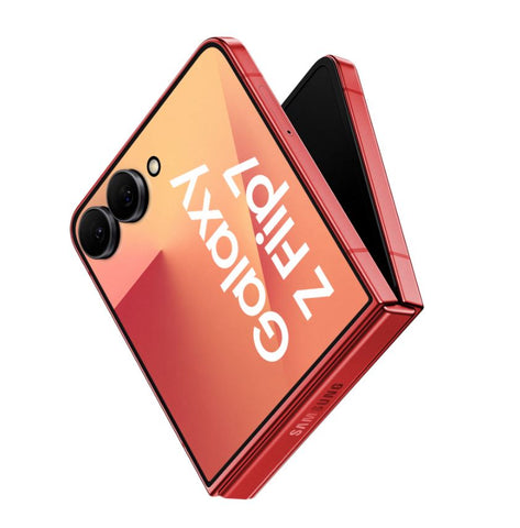 Samsung Galaxy Z Flip7 512GB Coralred 17,41cm (6,9") OLED Display, Android 16, Dual-Kamera, Faltbar [Energieklasse B] (SM-F766BZRHEUB)