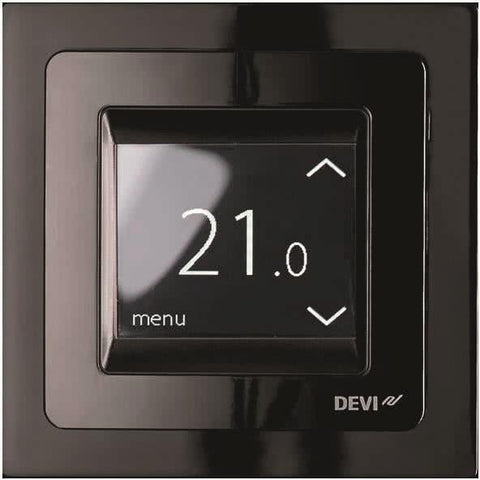 Uhren-Thermostat reg Touch schwarz als Ersatzteil (140F1069)