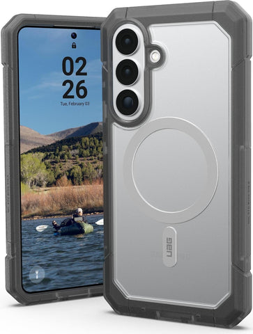 UAG Urban Armor Gear Trooper Case mit Magnet-Modul  Samsung Galaxy S26+  transparent/ash (grau)  214517114G31 (214517114G31)