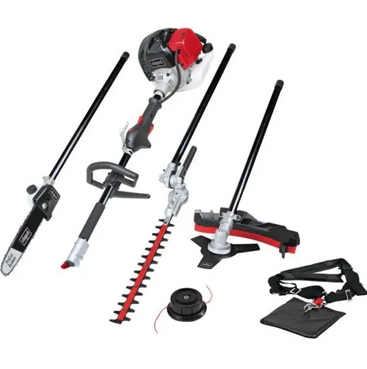 Decespugliatore a scoppio SCHEPPACH 52CC 4 in 1 (decespugliatore, potatore, tagliasiepi, tagliabordi)