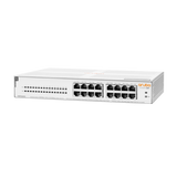 Hewlett Packard Enterprise Aruba Instant On 1430 16G Class4 PoE 124W Non gestito L2 Gigabit Ethernet (10/100/1000) Supporto Power over Ethernet (PoE) 1U Bianco