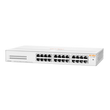 HPE ARUBA INSTANT ON 1430 24G SWITCH NON GESTITO 24 x 10/100/1000 MONTABILE SU RACK BIANCO