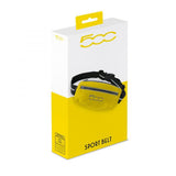 CELLY RUNBELT 500 COLLECTION CINTURA SPORTIVA PER SMARTPHONE FINO A 7" IN TESSUTO TRASPIRANTE GIALLO