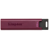 KINGSTON DATATRAVELER MAX CHIAVETTA USB 256GB USB-A 3.2 GEN2 VELOCITA DI LETTURA 1000 MB/S VELOCITA DI SCRITTURA 900 MB/S ROSSO
