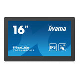 IIYAMA PRO LITE T1624MSC-B1 15.6" LED FULL HD IPS TOUCH SCREEN 16:9 450 CDM 25 ms 800:1 1 x HDMI BLACK