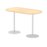 Dynamic Italia Boardroom Table (Dynamic Italia 1800mm Poseur Boardroom Table Maple Top 1145mm High Leg ITL0187 DD)