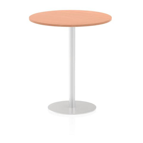 Dynamic Italia Round Poseur Table (Dynamic Italia 1000mm Poseur Round Table Beech Top 1145mm High Leg ITL0148 DD)