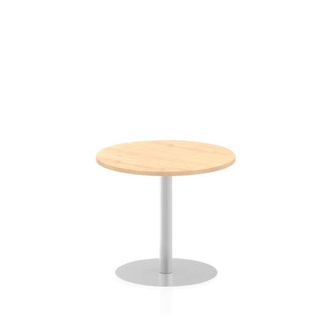 Dynamic Italia Round Poseur Table (Dynamic Italia 800mm Poseur Round Table Maple Top 725mm High Leg ITL0127 DD)