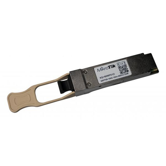 Mikrotik XQ+85MP01D modulo del ricetrasmettitore di rete Fibra ottica 100000 Mbit/s QSFP28 850 nm