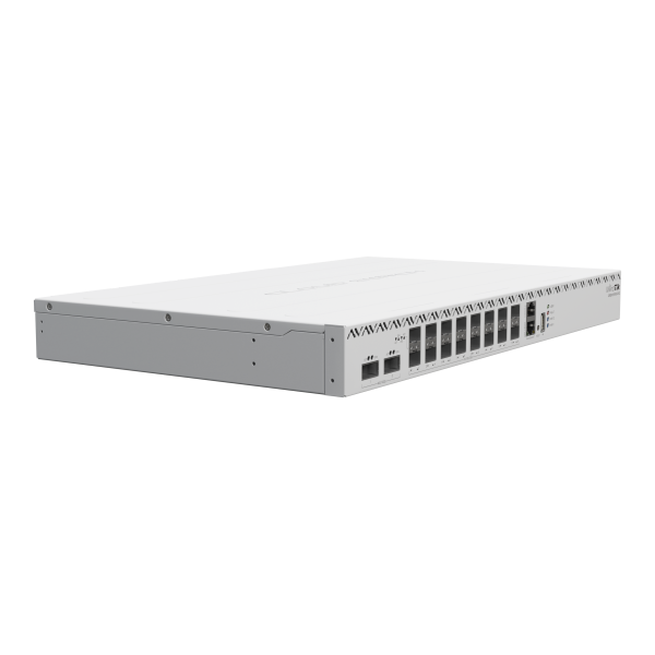 Mikrotik CRS518-16XS-2XQ-RM switch di rete Gestito Fast Ethernet [10/100] (MikroTik CRS518 Enterprise 100 Gigabit Network Switch - CRS518-16XS-2XQ-RM)
