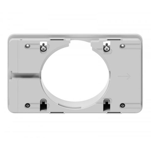 Logitech Tap Scheduler Angle Mount (Logitech - Mounting kit [angle plinth, reversible interface] - 14? viewing angle - for meeting room scheduling system - off-white - wall-mountable)