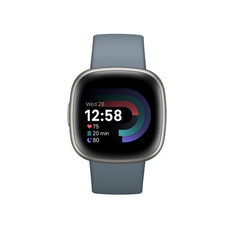 Fitbit Versa 4 Platino GPS (satellitare)