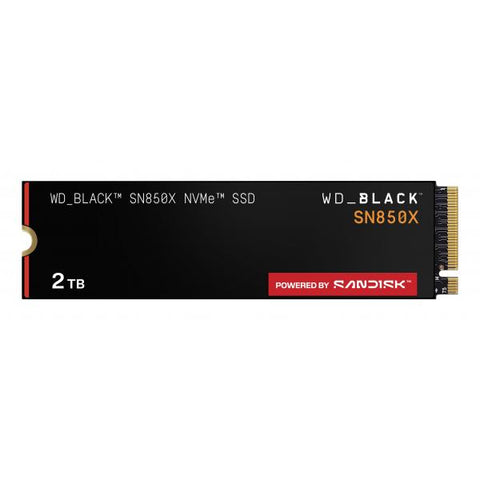 Western Digital Black SN850X M.2 2000 GB PCI Express 4.0 NVMe