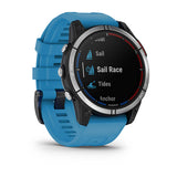 Garmin quatix 7 3,3 cm (1.3") MIP 47 mm Digitale 260 x 260 Pixel Touch screen Blu Wi-Fi GPS (satellitare)