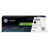 HP Cartuccia toner originale nero LaserJet 220A (HP 220A BLACK ORIGINAL LASERJET TONER)
