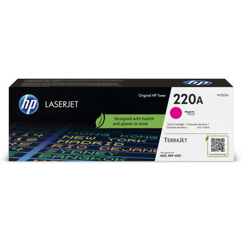 HP Cartuccia toner originale magenta LaserJet 220A (Toner HP 220A / W2203A Magenta)