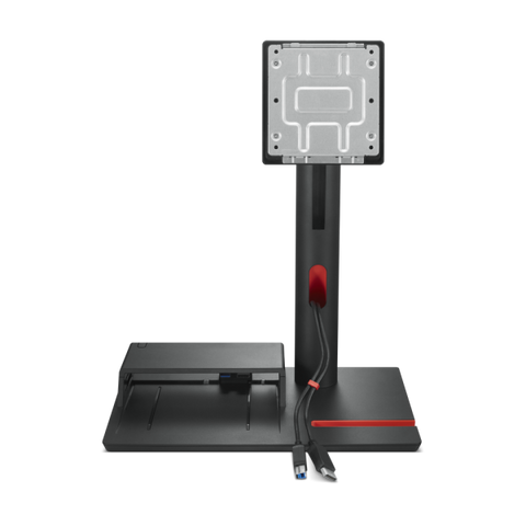 Lenovo 4XF1K03170 Supporti a parete per TV 68,6 cm [27] Scrivania Nero (Lenovo ThinkCentre TIO Flex - Stand - for monitor / thin client / mobile phone - screen size: 22-27 - mounting interface: 100 x