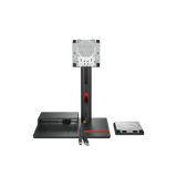 Soporte Lenovo 4XF1K03170 para TV de 68,6 cm [27] Scrivania Nero (Lenovo ThinkCentre TIO Flex - Stand - para monitor / cliente ligero / teléfono móvil - tamaño de pantalla: 22-27 - interfaz de montaje: 100 x 