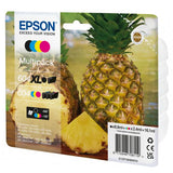 Epson 604XL cartuccia d'inchiostro 4 pz Originale Resa elevata [XL] Nero, Ciano, Magenta, Giallo (Epson 604XL Multipack - 4 pakker - XL)