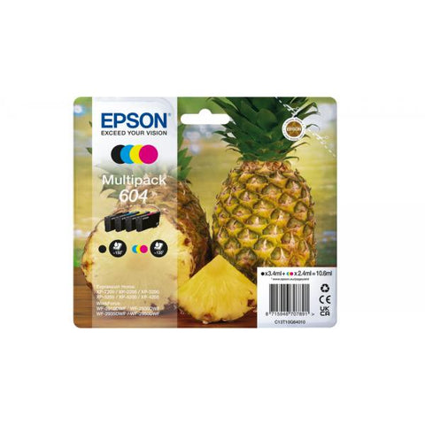 MULTIPACK EPSON 604 C13T10G64010 Ananas x XP-2200 XP-3200 XP-4200 WF-2910DWF WF-2930DWF WF-2950DWF 