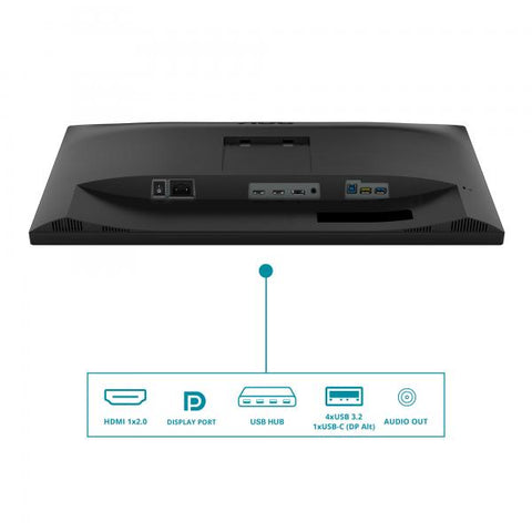 AOC V5 CU34V5C/BK LED display 86,4 cm [34] 3440 x 1440 Pixel Wide Quad HD Nero (AOC Value-line CU34V5C/BK - V5 series - LED monitor - curved - 34 - 3440 x 1440 WQHD @ 100 Hz - VA - 300 cd/m? - 3000:1