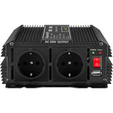 Goobay 58884 adattatore e invertitore Interno 1500 W Nero