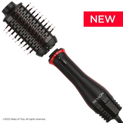 REVLON RVDR5298E ONE STEP HAIR SPAZZOLA ELETTRICA 820W TECNOLOGIA IONICA 4 IMPOSTAZIONI DI CALORE NERO FUCSIA