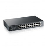 Zyxel GS1915-24E Gestito L2 Gigabit Ethernet [10/100/1000] 1U Nero (GS1915-24E 24PORT GBE SWITCH - NEBULAFLEX RACKMOUNT FANLESS)