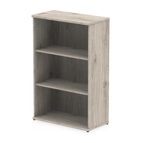 Dynamic I003228 libreria ufficio (Impulse 1200mm Bookcase Grey Oak I003228 DD)