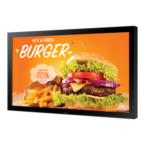 Samsung OH24B Pannello piatto per segnaletica digitale 61 cm [24] LCD Wi-Fi 1500 cd/m Full HD Nero Processore integrato Tizen 6.5 24/7 (OUTDOOR SIGNAGE OHB 24 INCH)