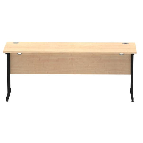 Dynamic MI003250 scrivania (Impulse 1800 x 600mm Straight Desk Maple Top Black Cantilever Leg MI003250 DD)