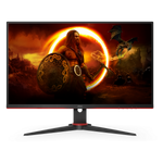 AOC G2 Q27G2E/BK Monitor PC 68,6 cm [27] 2560 x 1440 Pixel Quad HD Nero, Rosso (AOC LED-sk?rm - 27)
