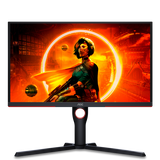 Monitor AOC G3 25G3ZM/BK para PC, 62,2 cm (24,5"), 1920 x 1080 píxeles, Full HD, negro, rojo