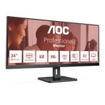AOC U34E2M Monitor PC 86,4 cm (34") 3440 x 1440 Pixel Wide Quad HD Nero