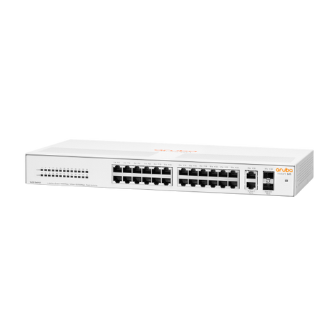 HPE Aruba Networking Aruba Instant On 1430 26G 2SFP Non gestito L2 Gigabit Ethernet [10/100/1000] 1U (ARUBA ION 1430 26G 2SFP SWITCH - )