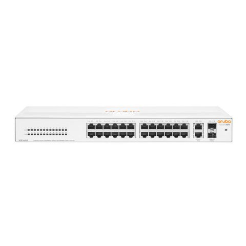 HPE Aruba Networking Aruba Instant On 1430 26G 2SFP Non gestito L2 Gigabit Ethernet [10/100/1000] 1U (ARUBA ION 1430 26G 2SFP SWITCH - )
