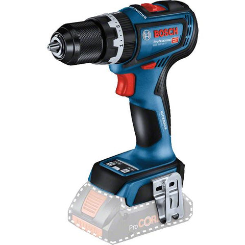 Bosch GSB 18V-90 C 2100 Giri/min Nero, Blu